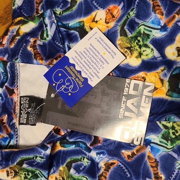 NWT Football pajama set - Picture 5 of 8